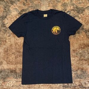 Navy Graphic Short-Sleeve Men’s T-Shirt